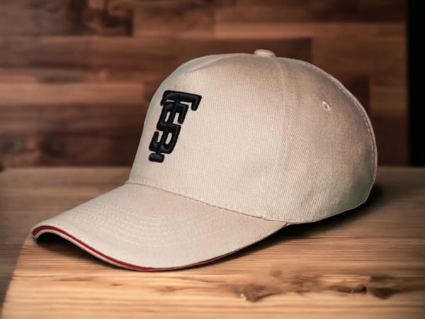 3D, ST Edition Biege & Red Line Casual Cap