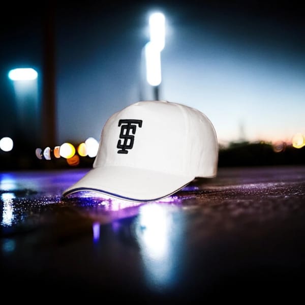 3D, ST Edition White & Blue Line Casual Ca