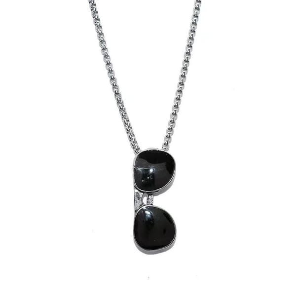 Men's Sunglasses Charm Punk Hip Necklace