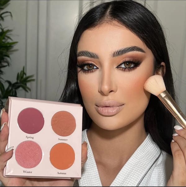 Blushers palette