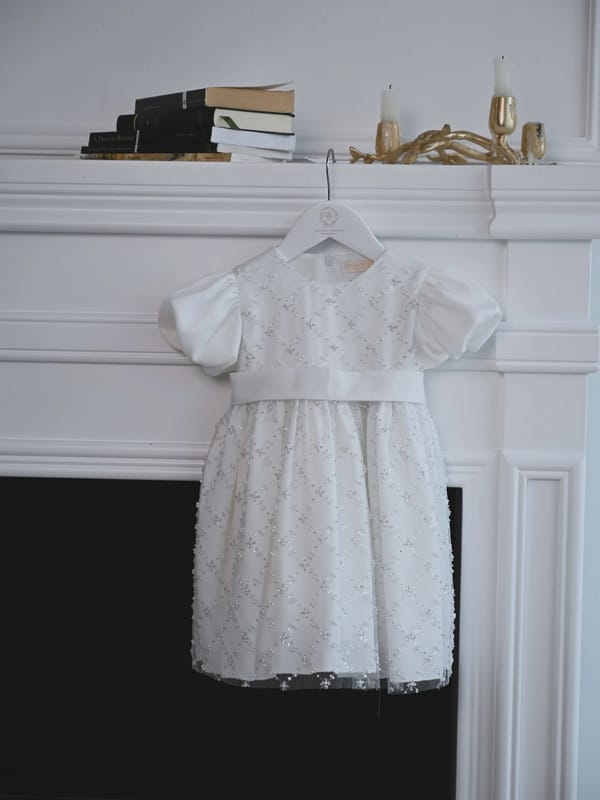 Pearl Glow Dress Light Blue
