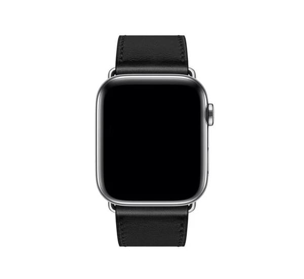 Apple Watch - leather black
