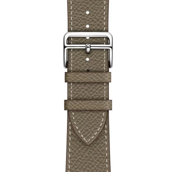 Apple Watch - leather grey