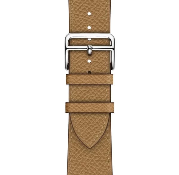 Apple Watch - leather tan