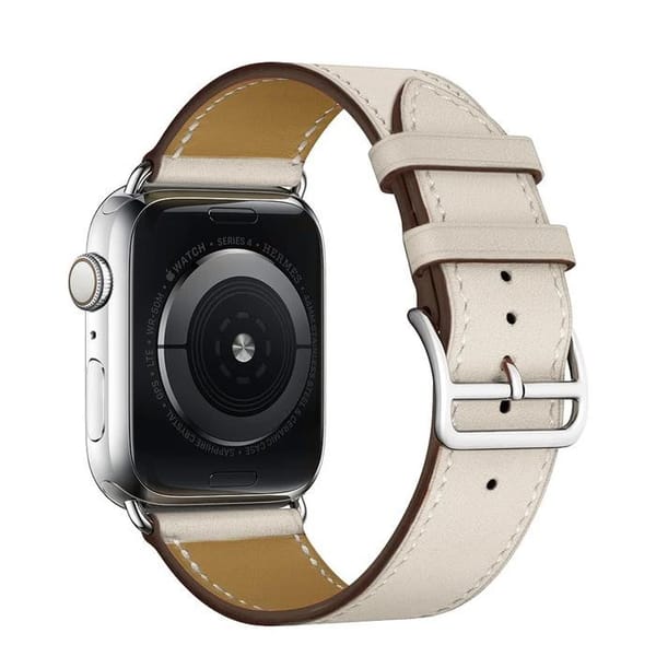 Apple Watch - leather crème