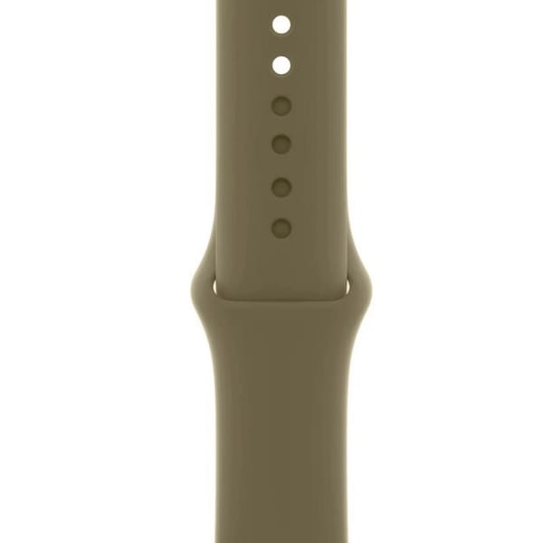 Apple Watch - Khaki green rubber