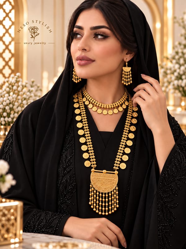 مرتعشة إماراتية مطلية بالذهب