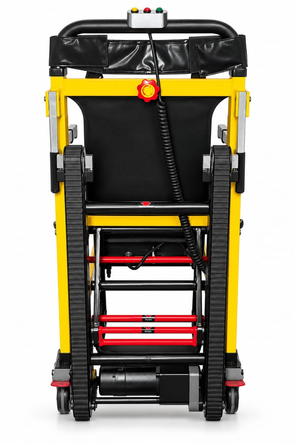 Motorized Stair Climbing Chair – Yellow & Black