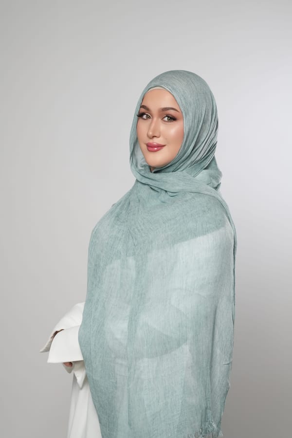 Modal Crinkle-Seafoam