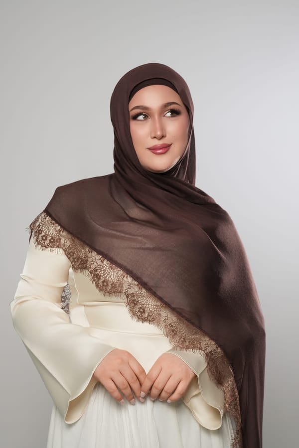 Lace Modal-Cocoa