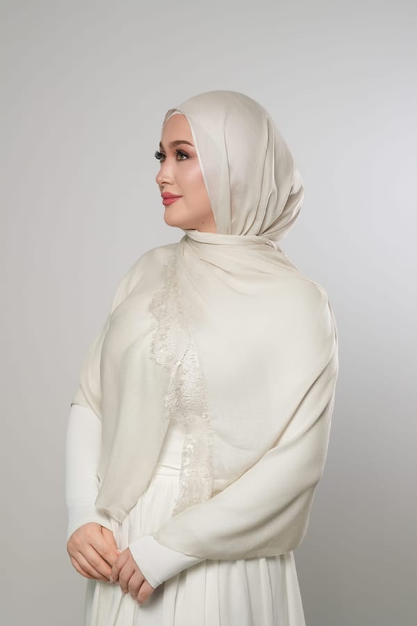 Lace Modal-Ivory