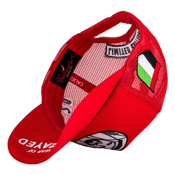 Sheikh Zayed Cap Red