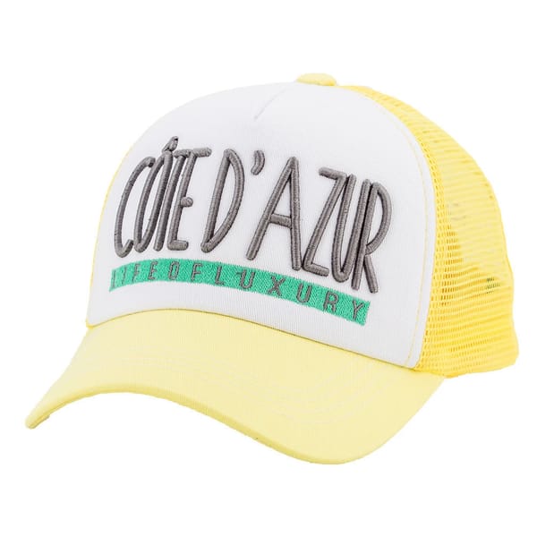 Cote D'azur life of luxury Yellow/White/Yellow