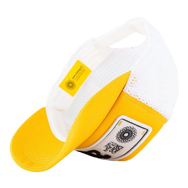 Expo 2020 Plate No. Cap Yellow/Yellow/White