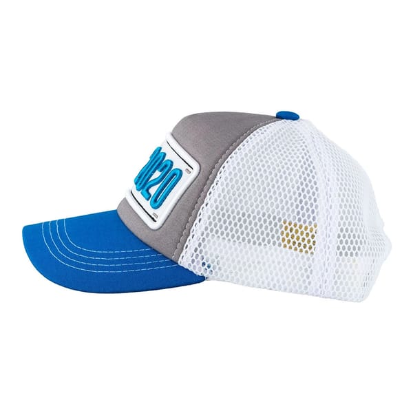 Expo 2020 Plate Blu/Gry/Wt