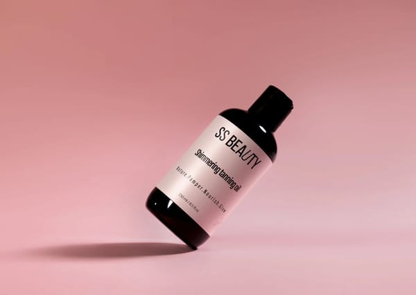 SS Beauty Shimmering Tanning Oil
