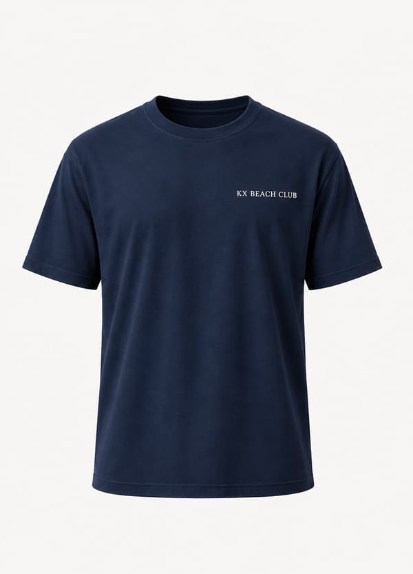 THE ART OF COASTAL LIVING TEE - NAVY