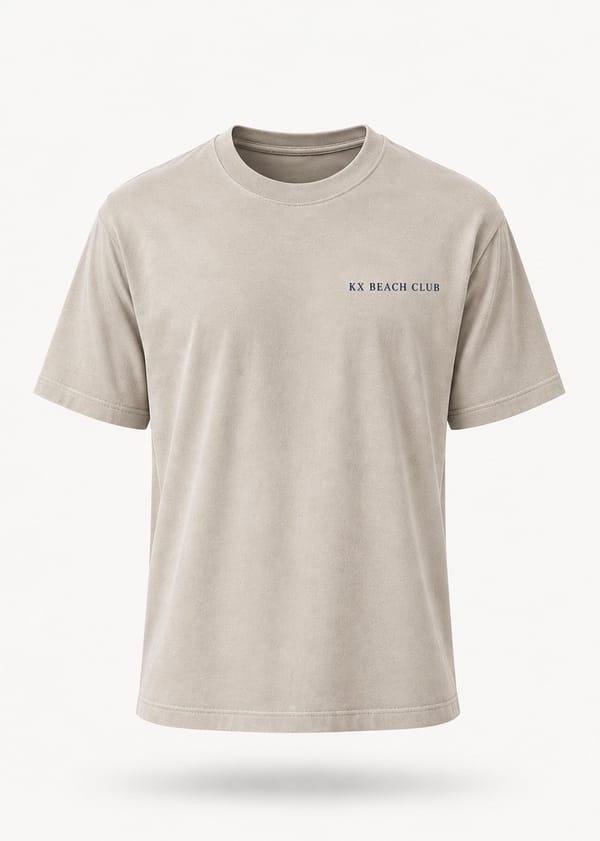 COASTAL STATE OF MIND TEE - STONE