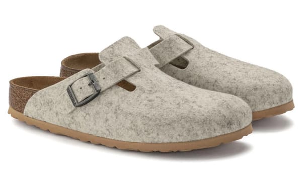 BIRKENSTOCK BOSTON "EGGSHELL"