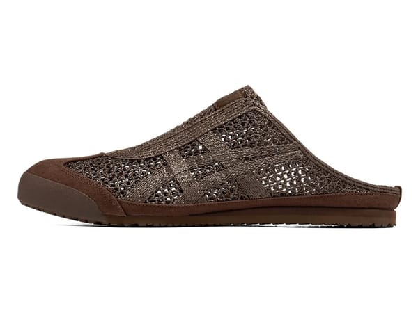 ONITSUKA TIGER SABOT "DARK BROWN"