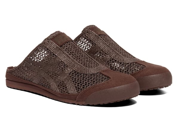 ONITSUKA TIGER SABOT "DARK BROWN"