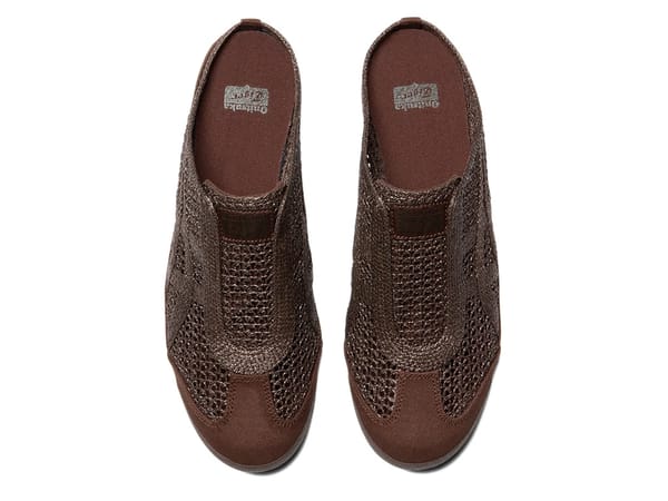 ONITSUKA TIGER SABOT "DARK BROWN"