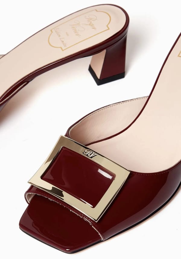 ROGER VIVIER "MAROON"
