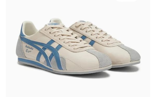 ONITSUKA TIGER "CREAM LIGHT BLUE"