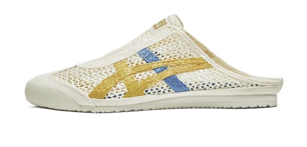 ONITSUKA TIGER SABOT "CREAM YELLOW BLUE"