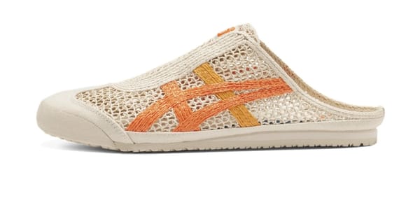 ONITSUKA TIGER SABOT "CREAM ORANGE"