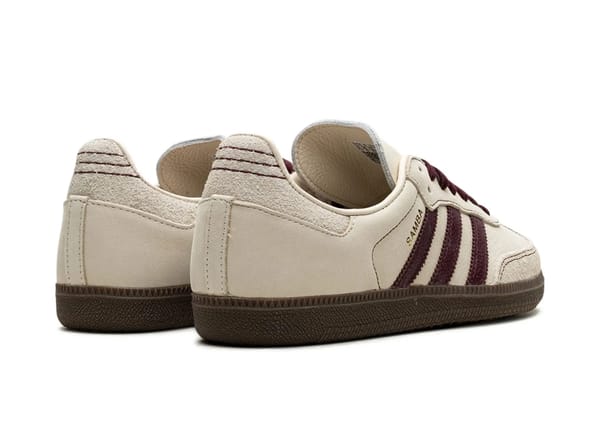 ADIDAS SAMBA "WHITE MAROON"
