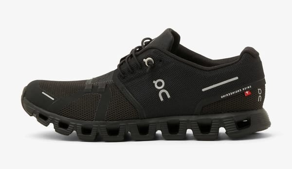ON CLOUD 5 WATERPROOF "ALL BLACK"