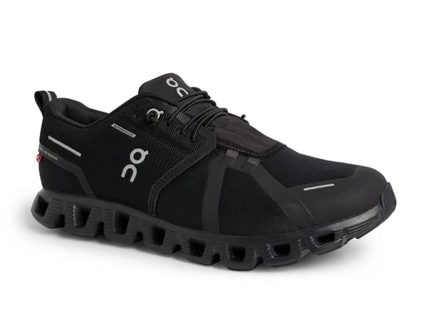 ON CLOUD 5 WATERPROOF "ALL BLACK"