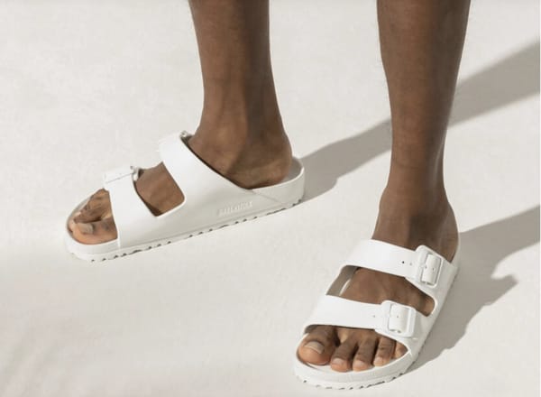 BIRKENSTOCK WATER-RESISTANT "WHITE"