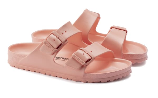 BIRKENSTOCK WATER-RESISTANT "CORAL PEACH"