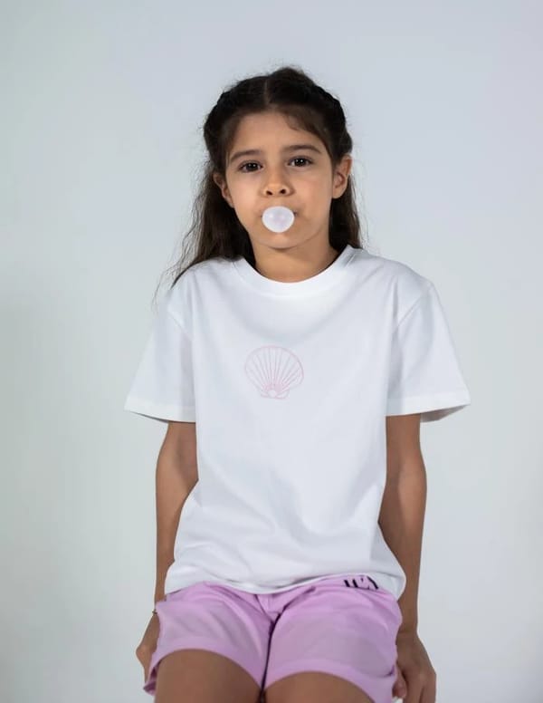 PALMERA KIDS T SHIRT "PINK SHELL"