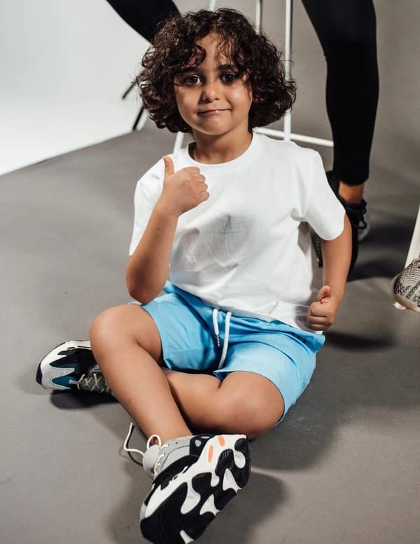 PALMERA KIDS T SHIRT "BLUE TAIL"