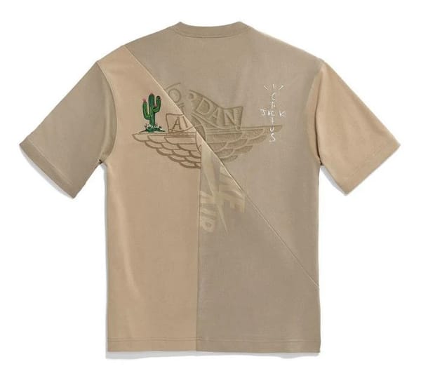 TRAVIS SCOTT CACTUS JACK X JORDAN T SHIRT