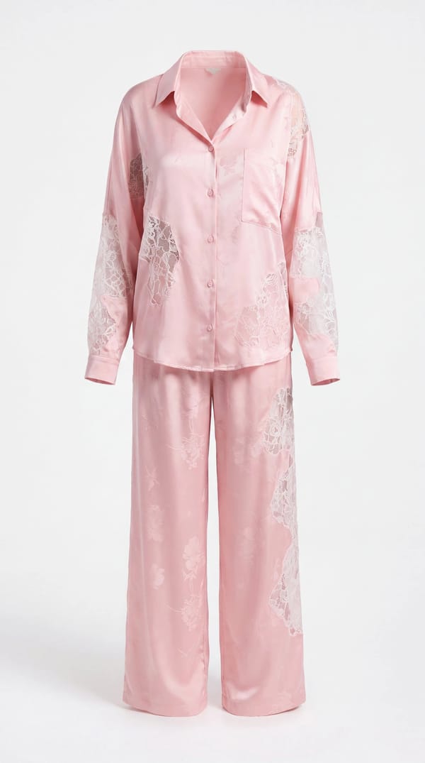 Set Lace new Pink