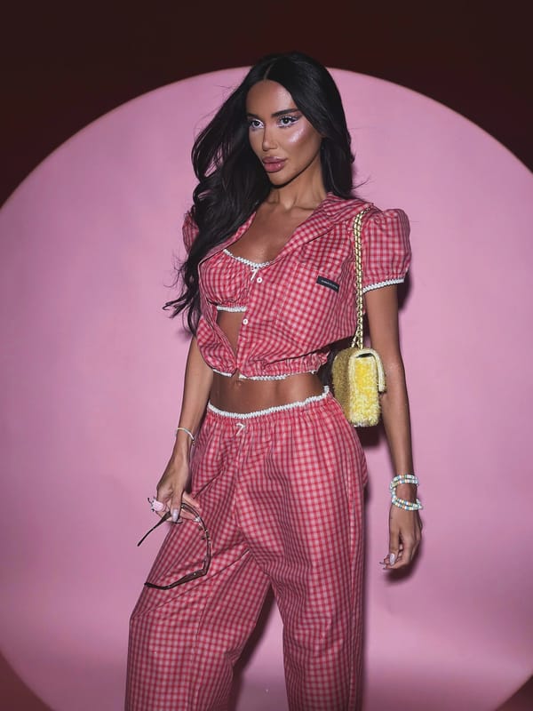 Set Checkered (Red)