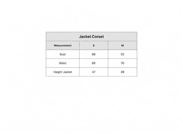 Jacket Corset (Beige)