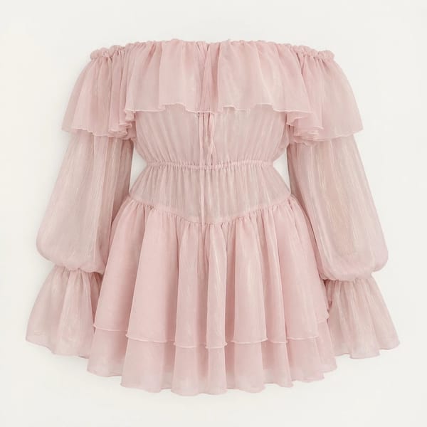 Dress soft pink