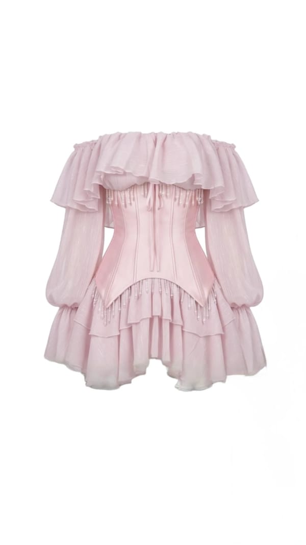 Dress soft pink