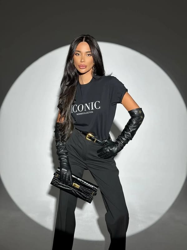 T-shirt iconic Black