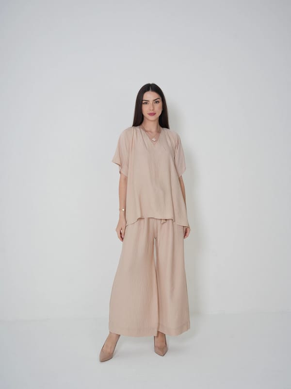 Nude - Under Abaya Pants set