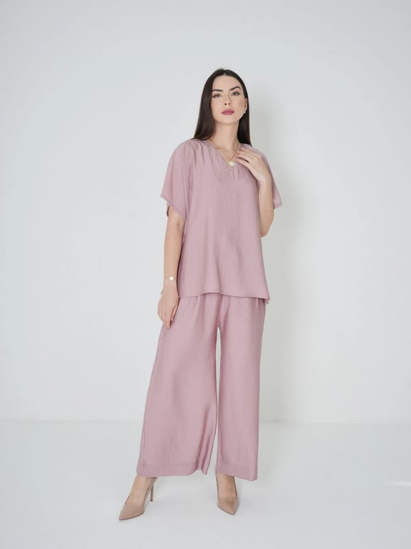 Dusty rose - Under Abaya Pants set