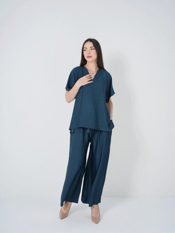 Turquoise - Under Abaya Pants set