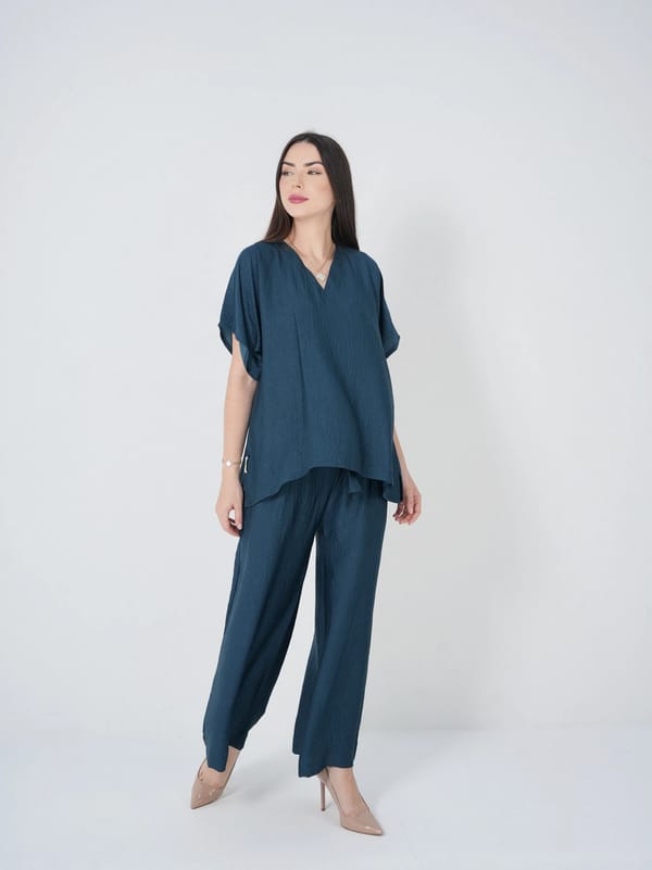Turquoise - Under Abaya Pants set