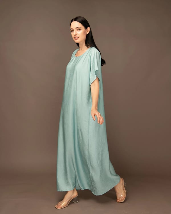 Baby Blue - Under Abaya Dress