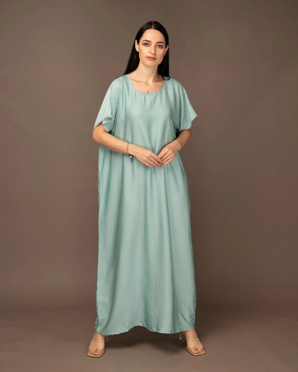 Baby Blue - Under Abaya Dress
